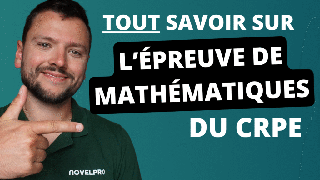 L’épreuve de mathématiques du CRPE