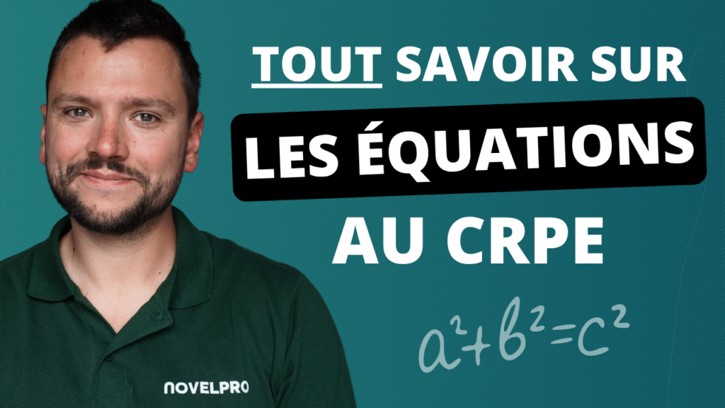 Maths du CRPE : Les Équations