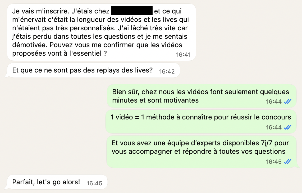 Extrait de la préparation