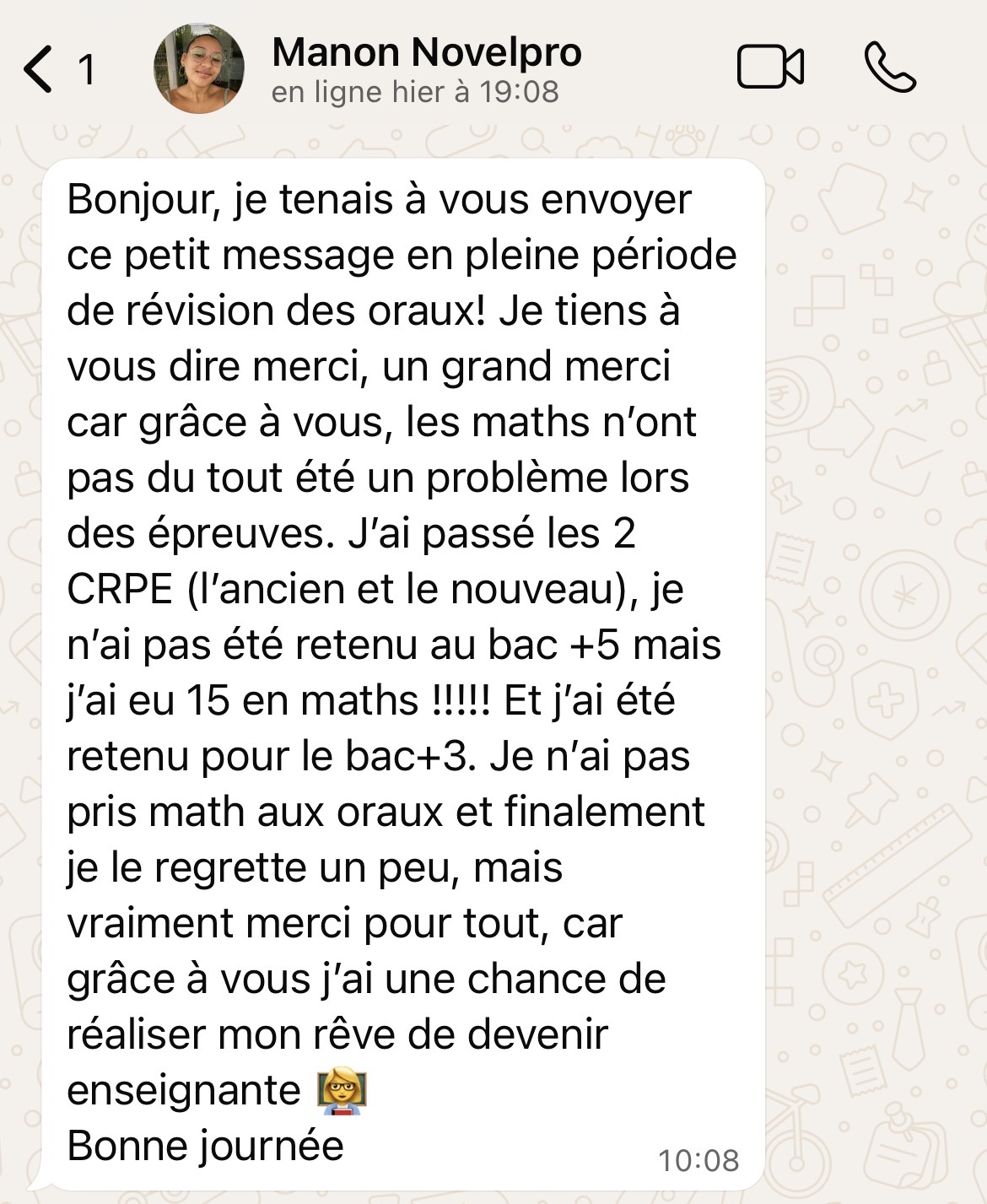 Manon — CRPE 2026
