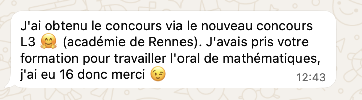 Résultat CRPE 2026